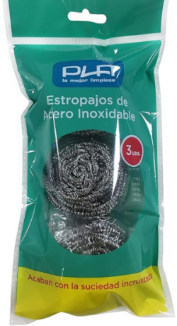 Éponges spirales INOX