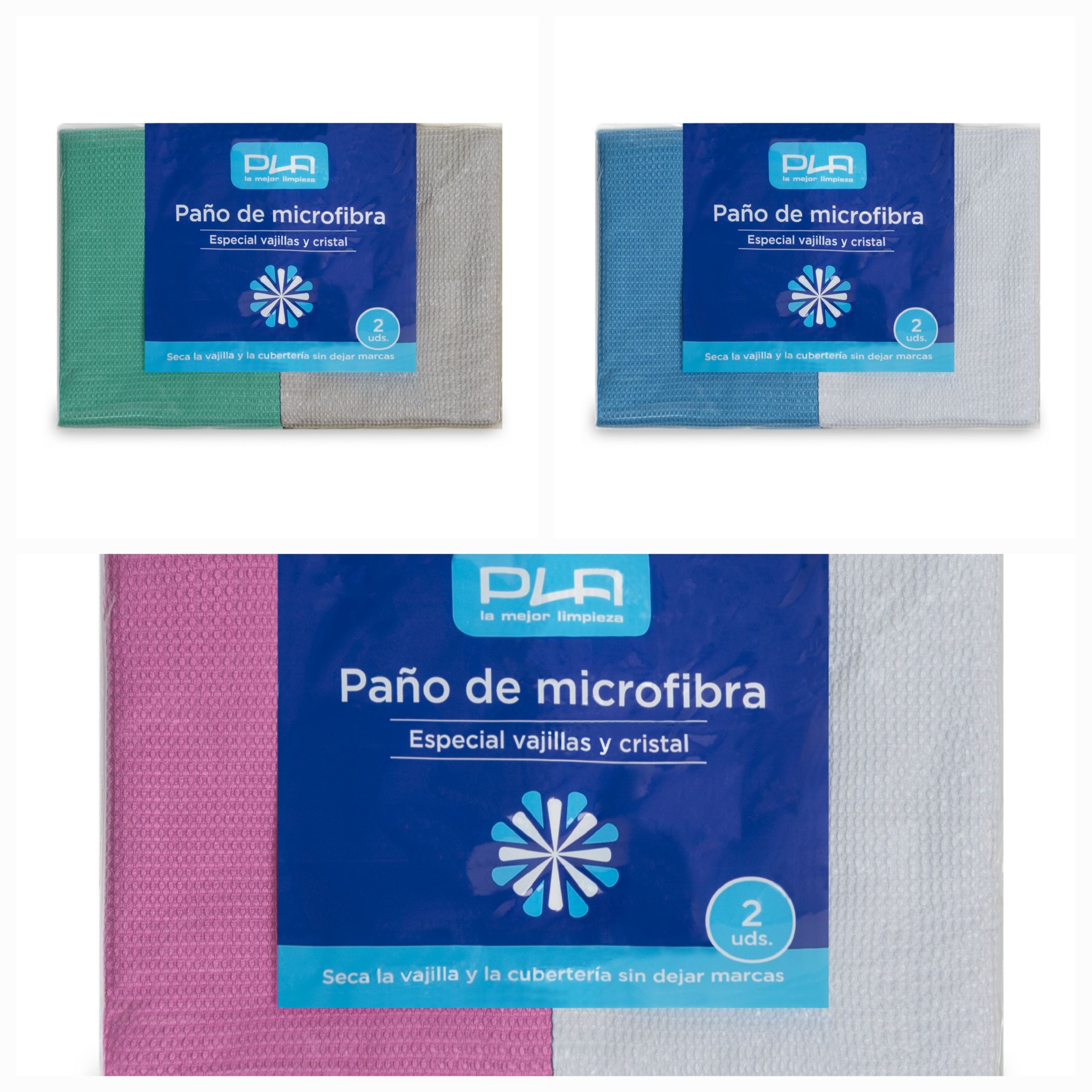 Le chiffon en microfibres a une composition spéciale pour le séchage de vaisselle