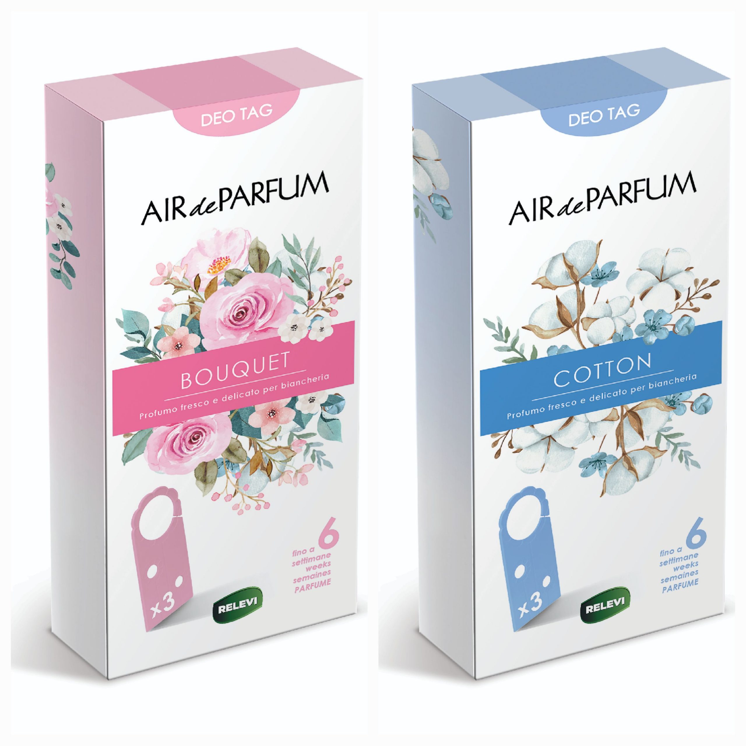 DÉSODORISANT TAG - DÉSODORISANT PARFUMÉ : Un crochet en EVA qui libère son parfum jusqu'à 6 semaines. Disponible en deux arômes. Pour parfumer le linge et les tiroirs.