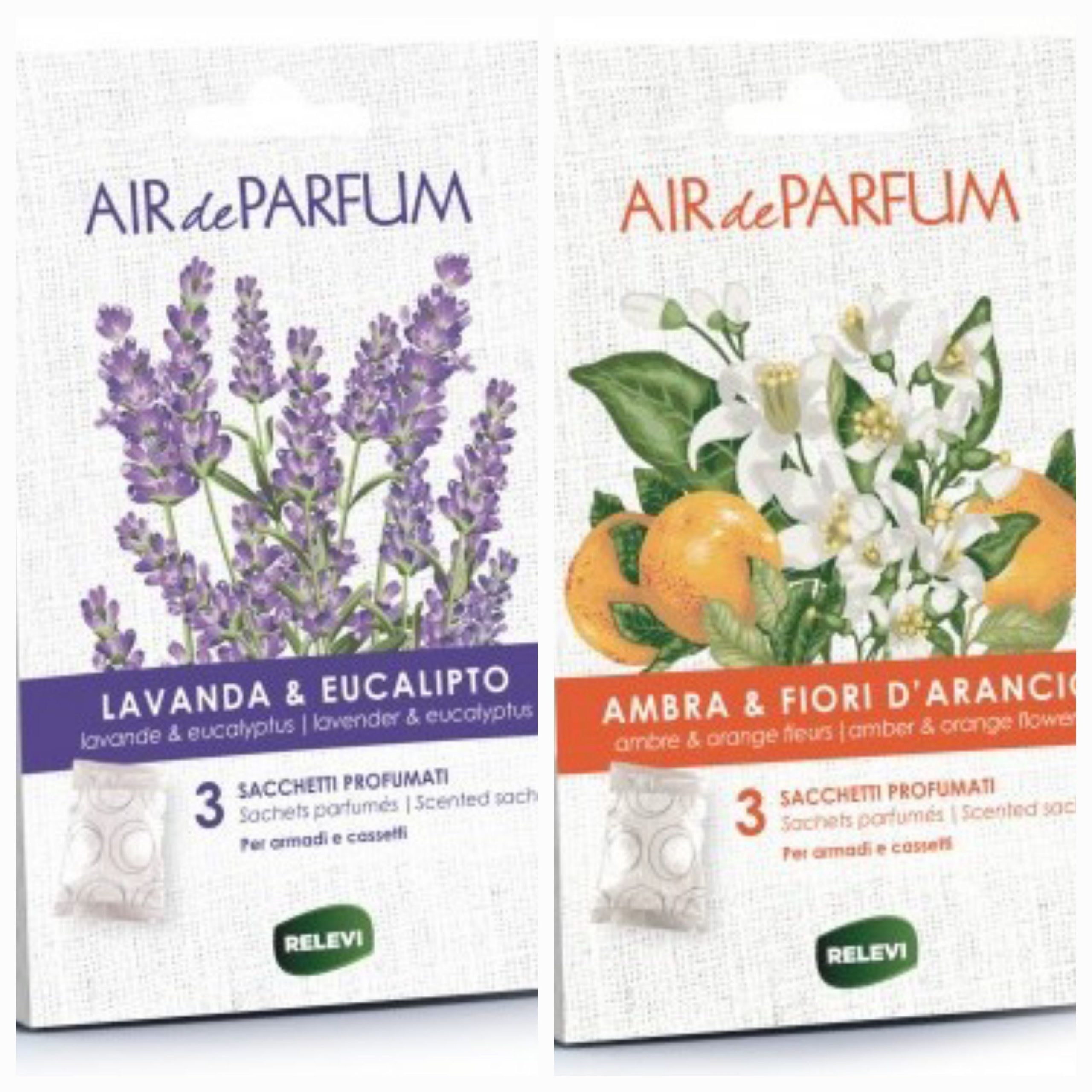 Sachets parfumés : pour parfumer le linge et les tiroirs grâce à la diffusion progressive de leur parfum.